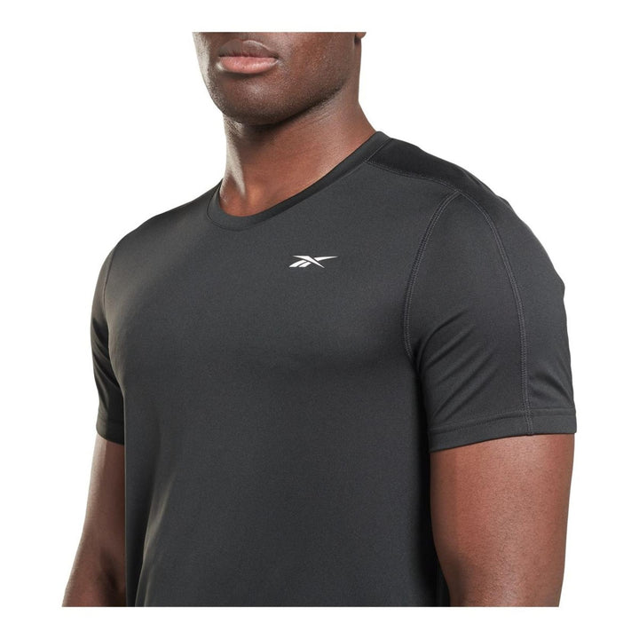 Translation missing: en.Reebok Men's Workout Ready Tech Tee, Night Black Size Small Moisture wicking
