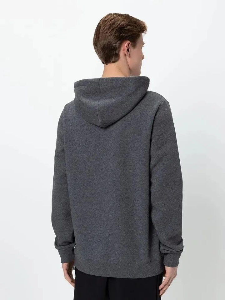 Translation missing: en.Reebok Identity Hoodie Dark Grey Heather Size Small Fleece Logo Mens Reg Fit