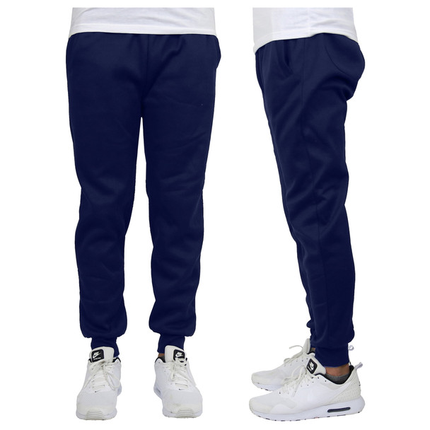 Translation missing: en.Bastion Trail Men's Fleece Drawstring Jogger Pants Navy-XL