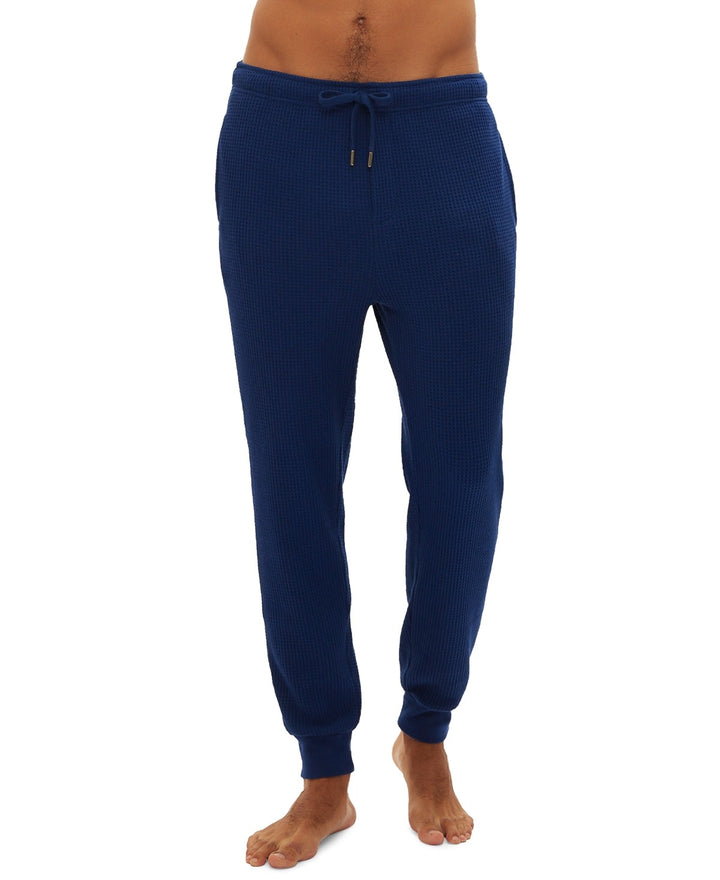 Translation missing: en.Gap Mens 2Pk. Waffle-Knit Jogger-Leg Pajama Pants Navy &amp; Fair Isle Grey-Large