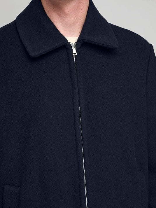 Translation missing: en.Barena Men's Capospalla Gafaro Laner Woven Wool Blend Jacket Navy-IT48 US 38