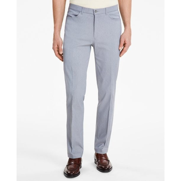 Translation missing: en.Tommy Hilfiger Finn Twill Pants Men's 40x30 Grey Modern-Fit Stretch Fabric Waist