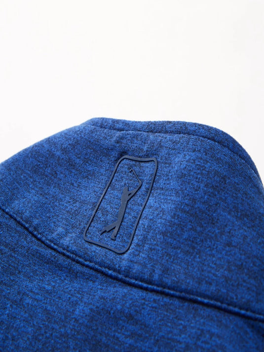 Translation missing: en.PGA Tour Men's Luxury Performance Textured Gradient Stripe 1/4-Zip SweatShirt-Sm