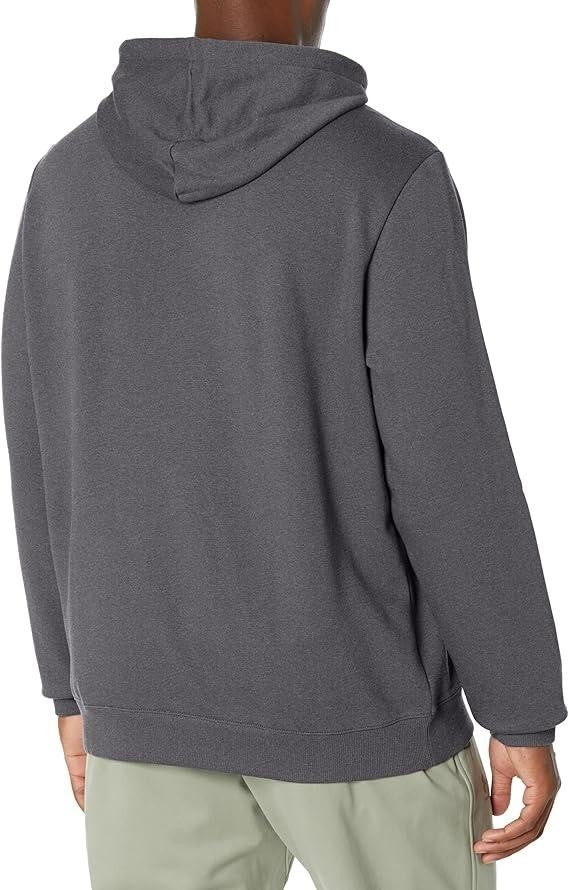 Translation missing: en.Reebok Identity Hoodie Dark Grey Heather Size Small Fleece Logo Mens Reg Fit
