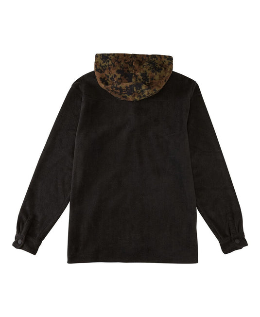 Translation missing: en.Billabong Men's A/DIV Furnace Anorak Sweatshirt in Black-Size Medium