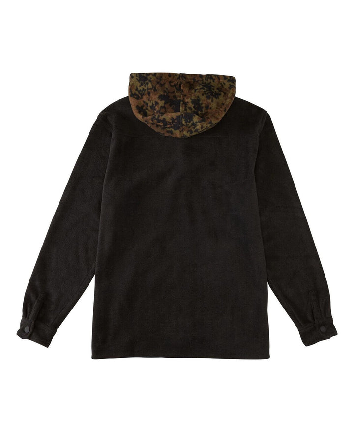 Translation missing: en.Billabong Men's A/DIV Furnace Anorak Sweatshirt in Black-Size Medium