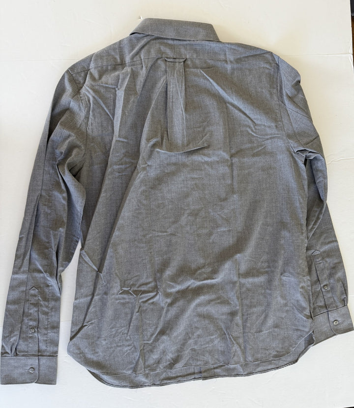 Translation missing: en.The Men's Store Chambray Classic Fit Shirt Grey-Large