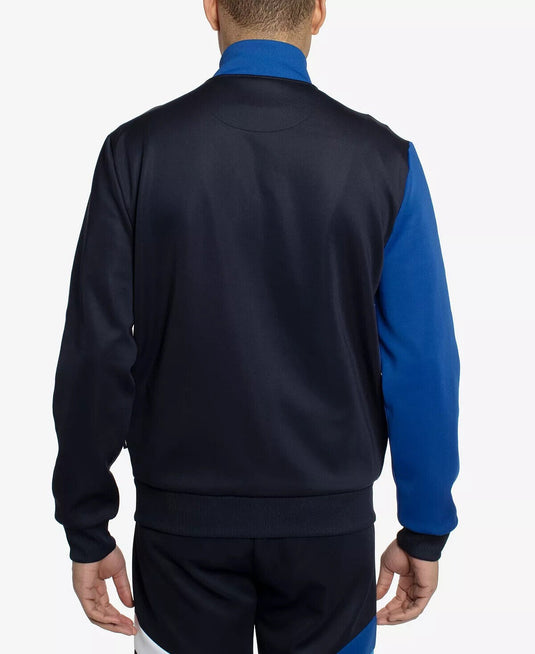 Translation missing: en.Sean John Men's Color Blocked Track Jacket in Night Sky-Size Large