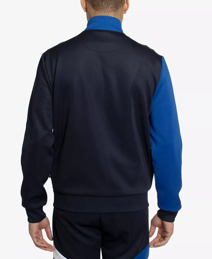 Translation missing: en.Sean John Men's Color Blocked Track Jacket in Night Sky-Size Large