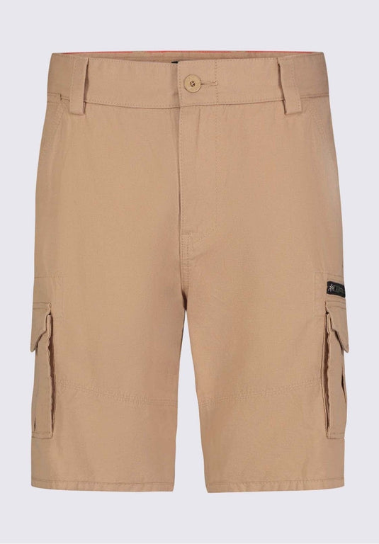 Translation missing: en.Buffalo David Bitton Cargo Shorts Men's 40W Tan Hiero Relaxed Fit 11.5"