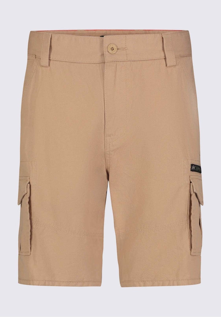 Translation missing: en.Buffalo David Bitton Cargo Shorts Men's 40W Tan Hiero Relaxed Fit 11.5"