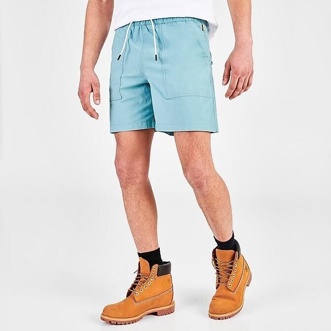 Translation missing: en.Timberland Men's Progressive Utility Shorts in Blue/Mineral Blue-XL