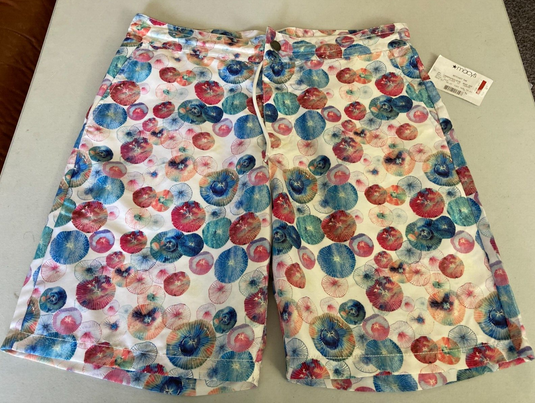 Translation missing: en.Brooklyn Brigade Men's Standard-Fit 9" Jellyfish Board Shorts Multi-Large 36-38W