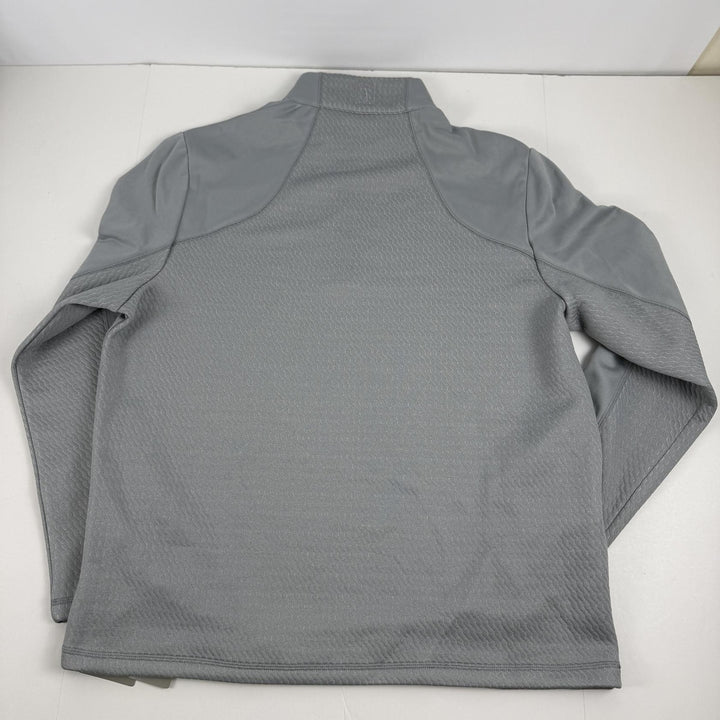 Translation missing: en.PGA Tour 3D Textured Quarter-Zip Golf Sweatshirt Quarry Size Large Mens Pockets