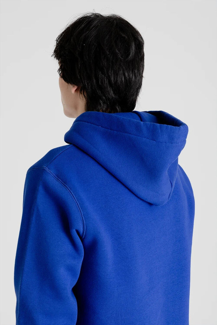 Translation missing: en.Soulland Men's Wallance Reg Fit Pullover Hoodie in Royal Blue-XL