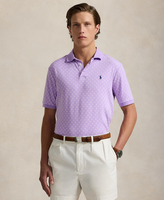 Translation missing: en.Polo Ralph Lauren Men's Classic-Fit Soft Cotton Polo Shirt - Purple - XL
