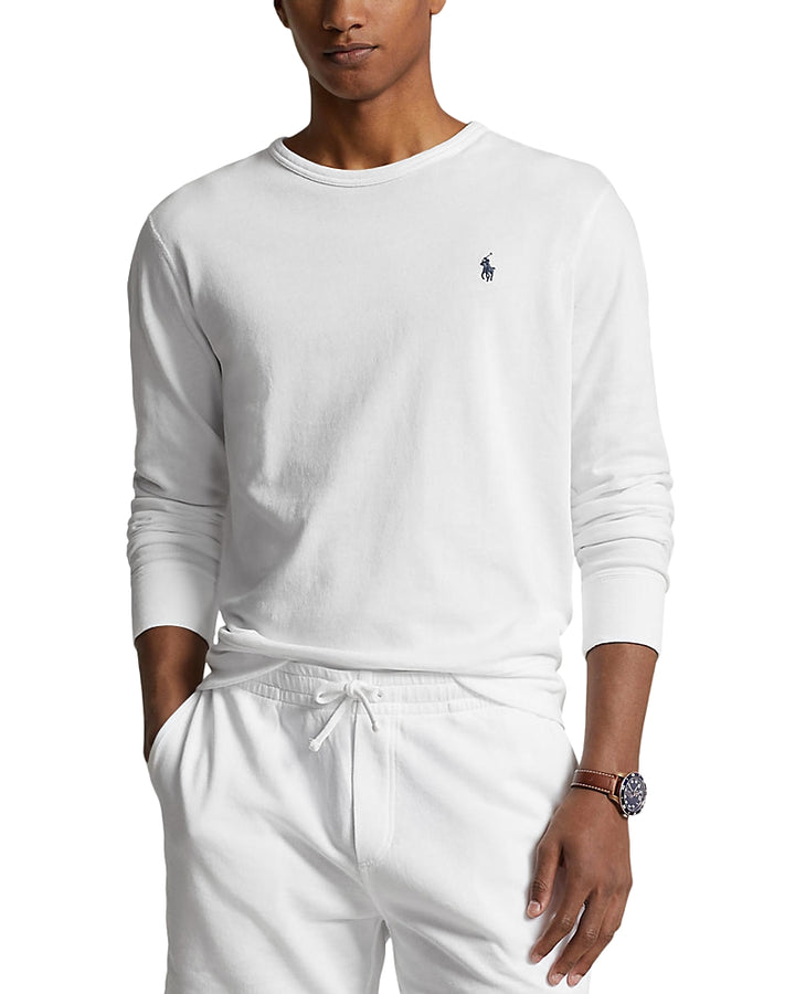 Translation missing: en.Polo Ralph Lauren Spa Terry Sweatshirt Men's Clothing White 1 : 2XL, Cotton/Terry
