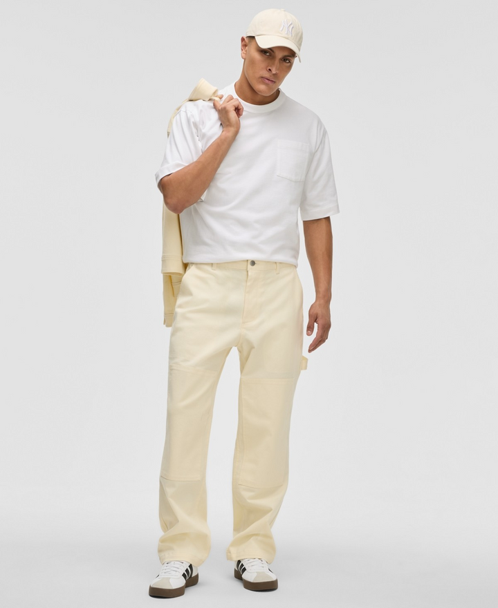 Translation missing: en.Mode of One Men's Relaxed-Fit Stretch Twill Utility Pants, Soft Vanilla-30x31