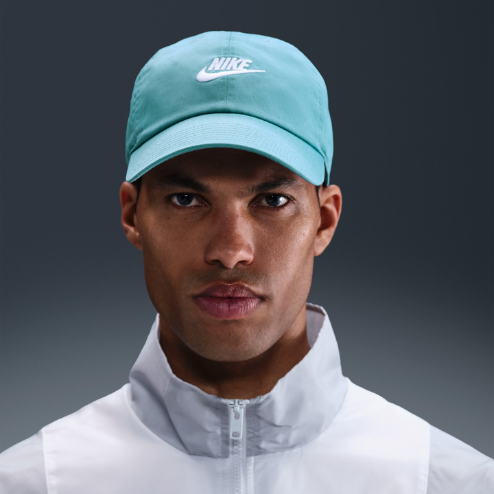 Translation missing: en.Nike Unisex Club Logo Embroidered Cap - Denim Turq/White-M/L