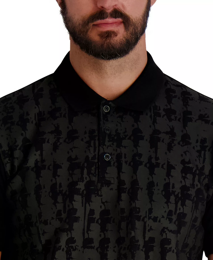Translation missing: en.Karl Lagerfeld Paris Men's Polo Neck T-Shirt - Black - 2XL