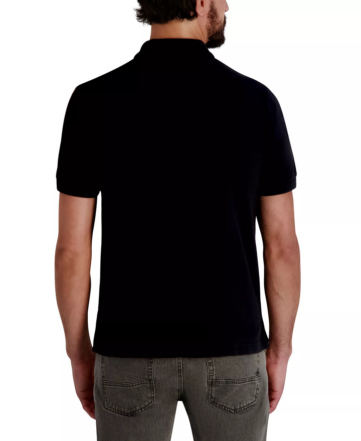 Translation missing: en.Karl Lagerfeld Paris Men's Polo Neck T-Shirt - Black - 2XL