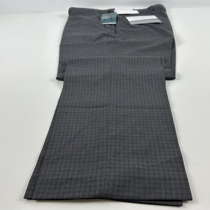 Translation missing: en.Perry Ellis Portfolio Essentials Men's Slim-Fit Stretch Pants - Charcoal-30x32