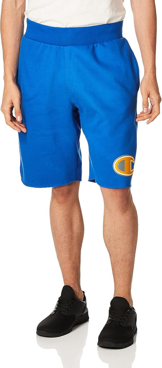Translation missing: en.Champion Mens Reverse Weave Cut Off Shorts in Living In Blue  Size Large